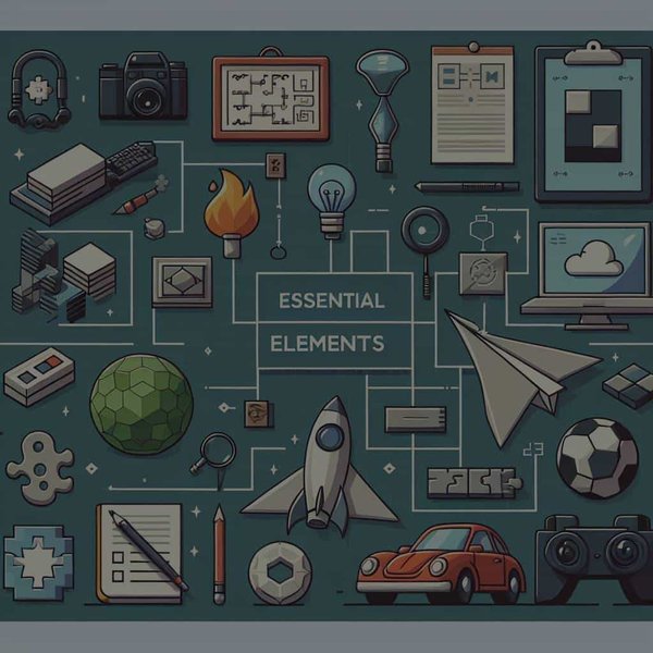 Quels éléments sont essentiels pour la conception d'un jeu de puzzle basé sur la logique spatiale?